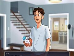 Stepson's forbidden desire unfolds