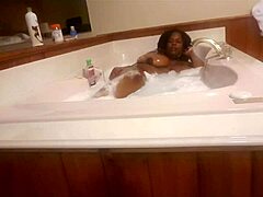 Marliese Morgan Ebony BBW Lathers Big Tits