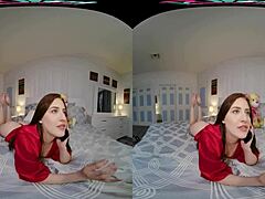 PETITE BRUNETTE CREAMY POV