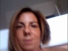 Wife's raw desire in homemade clip