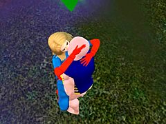Captain Marvel's 3D Tempting Battle