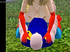 Captain Marvel's 3D Tempting Battle