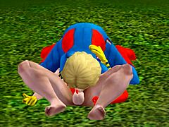 Captain Marvel's 3D Tempting Battle