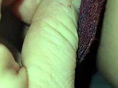 Black bush glistening with organic jizz