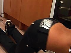 Cute Teen Stuffed Tight in Skinny Jeans