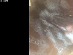 Sara's Fierce Shower Pussy Display