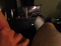 Homemade Handjob With Monster Cock Sucked