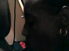 Black Wife's Deep Throat Skills