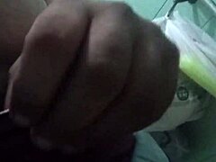 Rough Handjob In Tight Jeans Caught On Camera