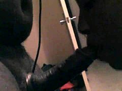Black Wife's Deep Throat Skills