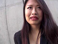 I saw an Asian guy charm her