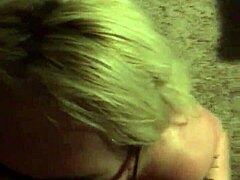Big-tits blonde delivers a relentless blowjob facial