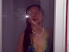 A Goddess Purifies After Sultry Sauna
