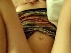 latina teen cums from clit play hard