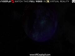 cosplay teen in sultry vr thrill