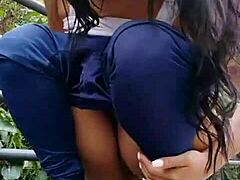 colombian park raw anal action
