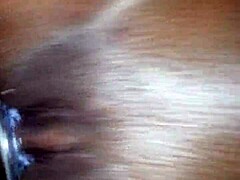 Black pussy getting fucked hard and deep