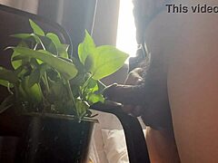 Bathroom moment by bed