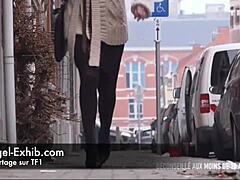 french amateur teases on cam