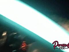 milf's bold public road encounter