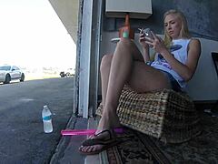 Blonde's Intimate Bike Ride