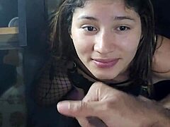 Hot MILF with Big Ass Loves Sucking