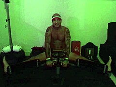 Porn star workout gets wild