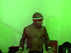 Porn star workout gets wild