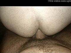 Teasing a juicy backside with amateur flair
