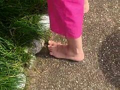 Foot fetish fantasy unfolds
