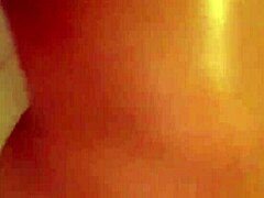 Latina tempts solo bathroom play