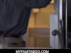 Teen and Stepdad’s Naughty Fun?