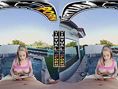Blonde Kimberly Snow's VR Wet Thrill