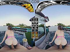 Blonde Kimberly Snow's VR Wet Thrill