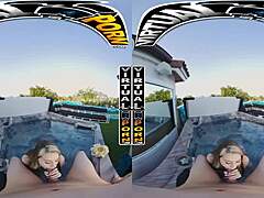 Blonde Kimberly Snow's VR Wet Thrill
