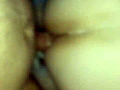 Teen girl double penetrated happily