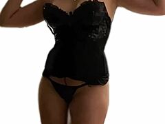 Yo, see this Latina's hot striptease