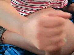She strokes me with skilled hands daily