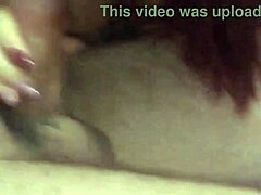 What’s with this busty babe sucking on the couch?