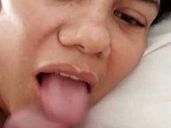 Princess Valkyrie’s HD deep throat amazes
