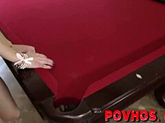 Slutty Amateur POV Rides Cock With Teasing Blowjob