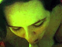 my new wife eagerly sucking my thick cock