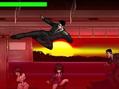 Sultry MILF hentai game