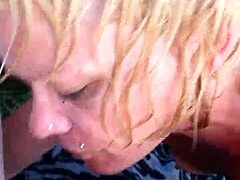 BLONDE VIXEN'S INTENSE STRANGER ENCOUNTER