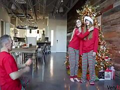 Blonde teen’s holiday surprise
