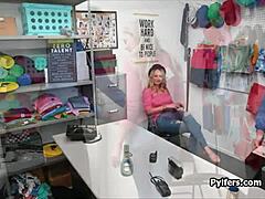 Office Babe's Hidden Cam Shock