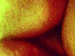 Amateur Anal Action with Creamy Finish