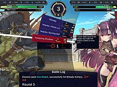 Enchanted clash of Kagura and Snow