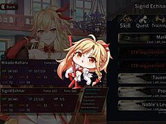 Enchanted clash of Kagura and Snow