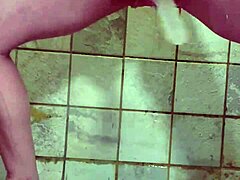 Naughty MILF’s shower fun